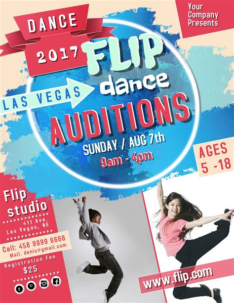 original club audition ph promotional posters